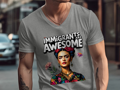 Immigrants Are Awesome Graphic T-Shirt