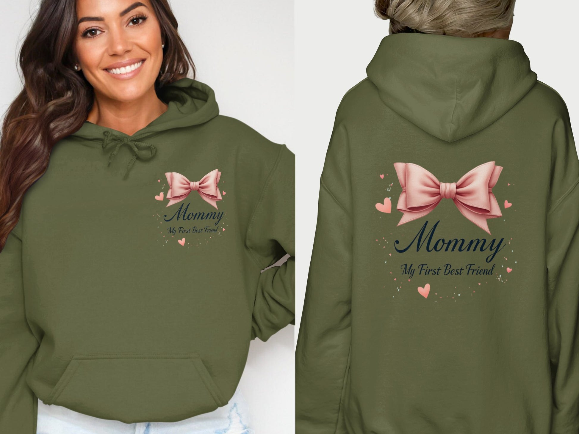 Mommy My First Best Friend Graphic Hoodie product