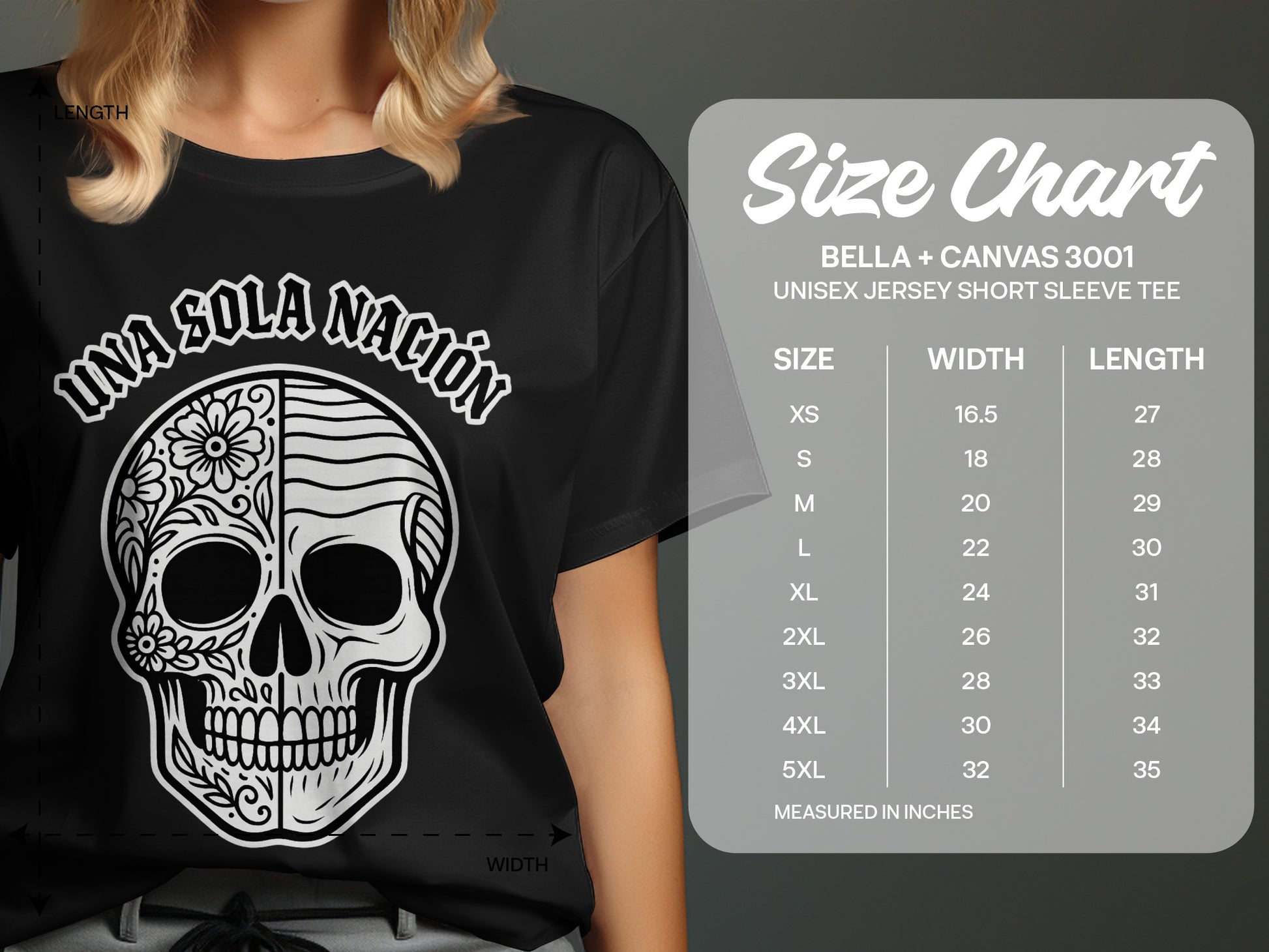 Una Sola Nación Graphic Tee Shirt product