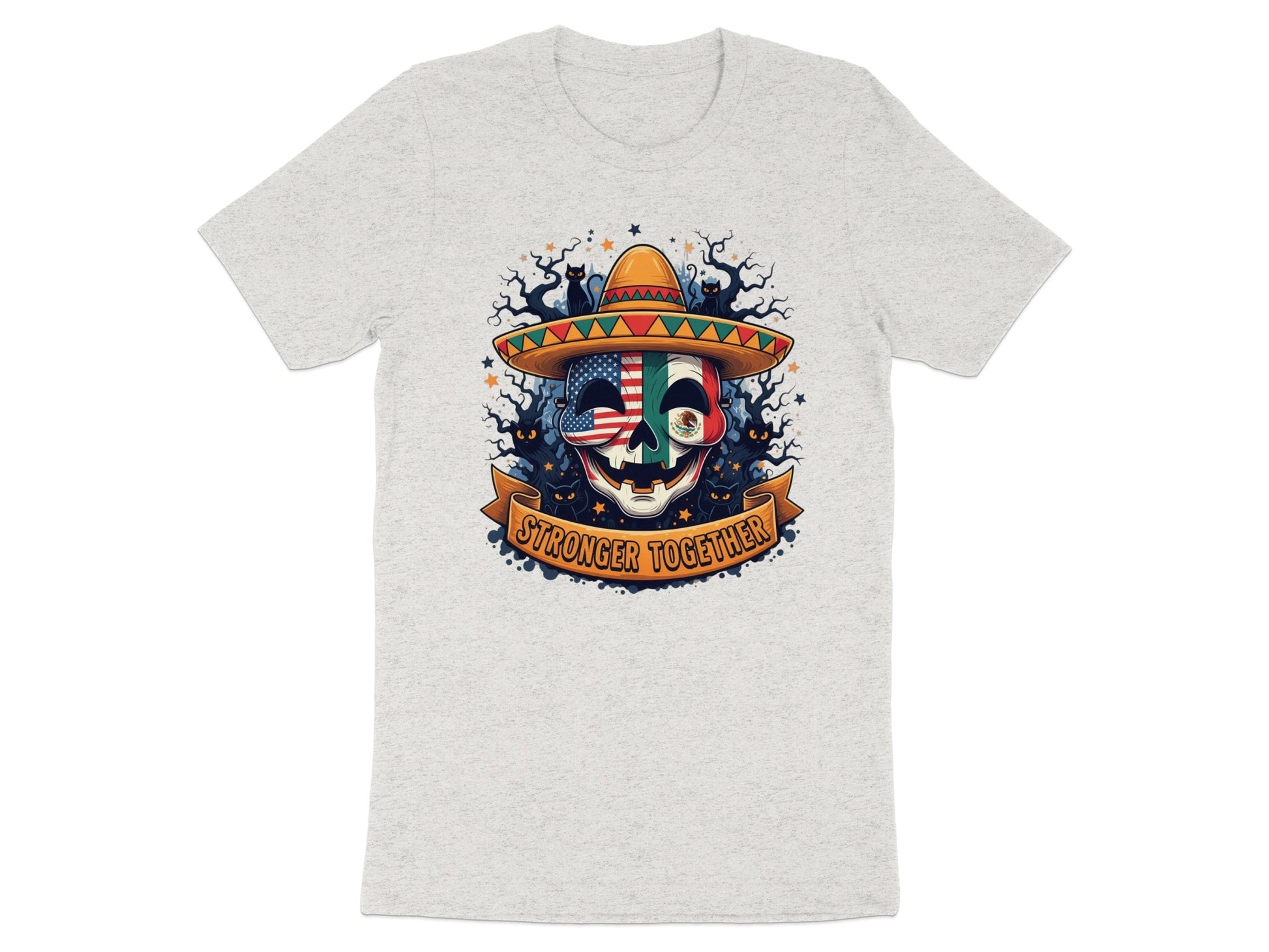 Stronger Together Skull Graphic T-Shirt product type