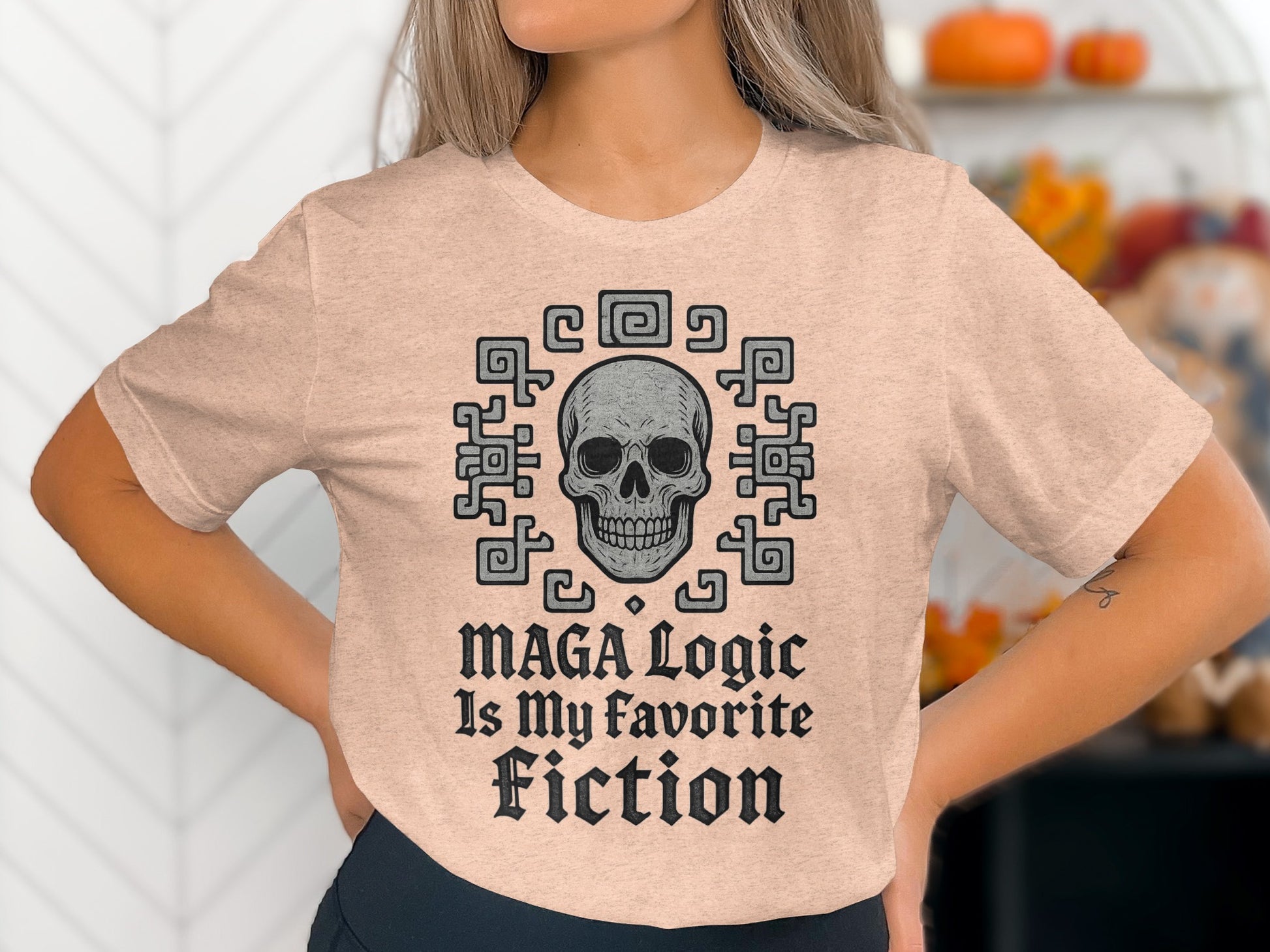 MAGA Logic Is My Favorite Fiction T-Shirt