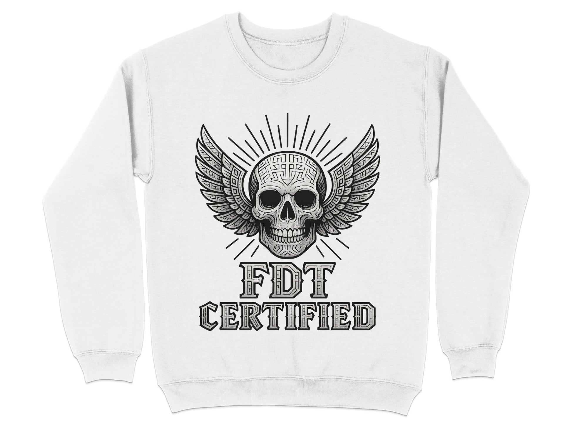 FDT Certified Skull Design Sweatshirt product