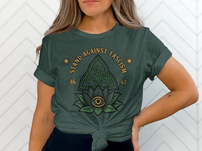 Stand Against Fascism Graphic T-Shirt