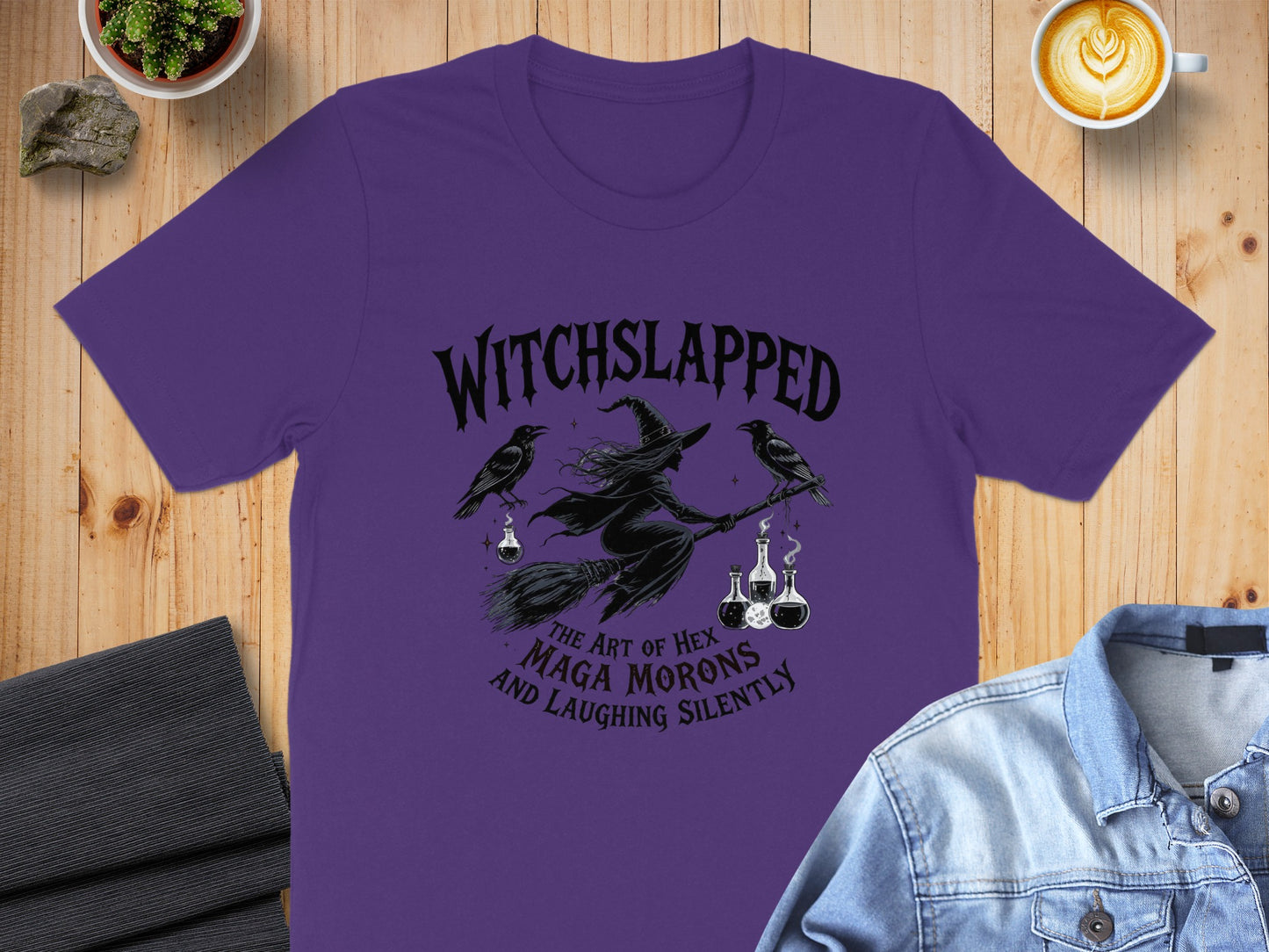 Witchslapped The Art Of Hex Graphic T-Shirt product type