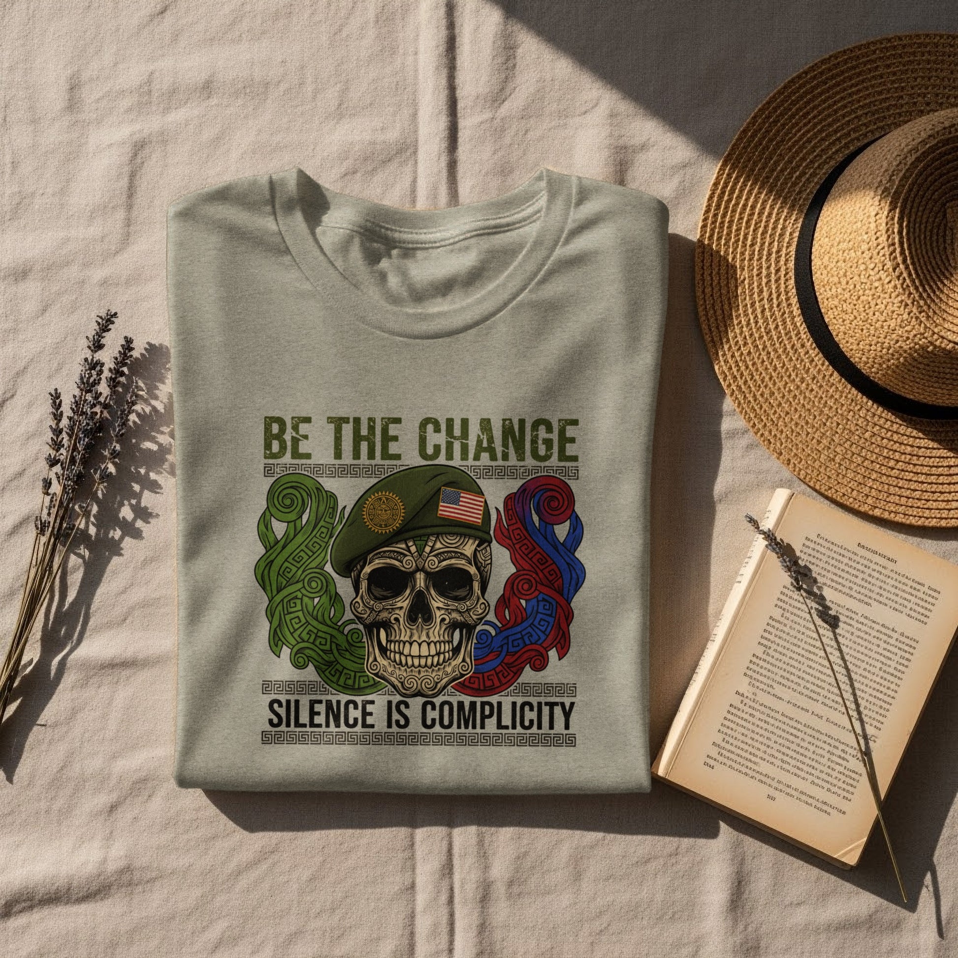 Be The Change Silence Is Complicity T-shirt