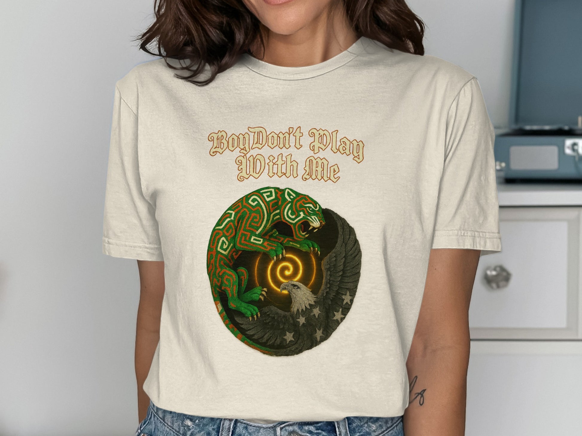 Boy Don't Play With Me Graphic Tee product