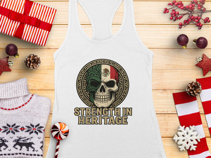 Strength in Heritage White Tank Top Product