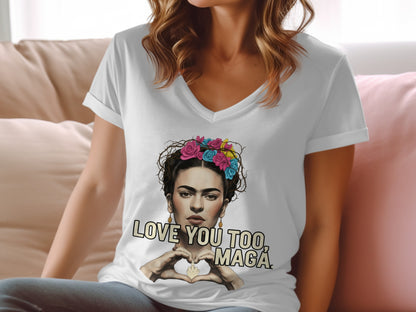 Love You Too Maga Print T-Shirt