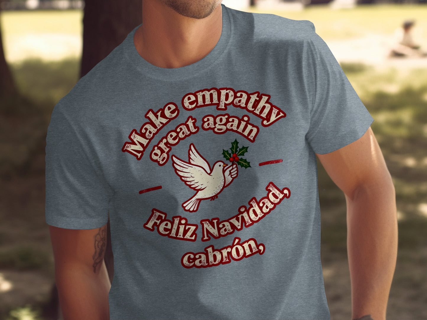 Make Empathy Great Again Feliz Navidad T-shirt