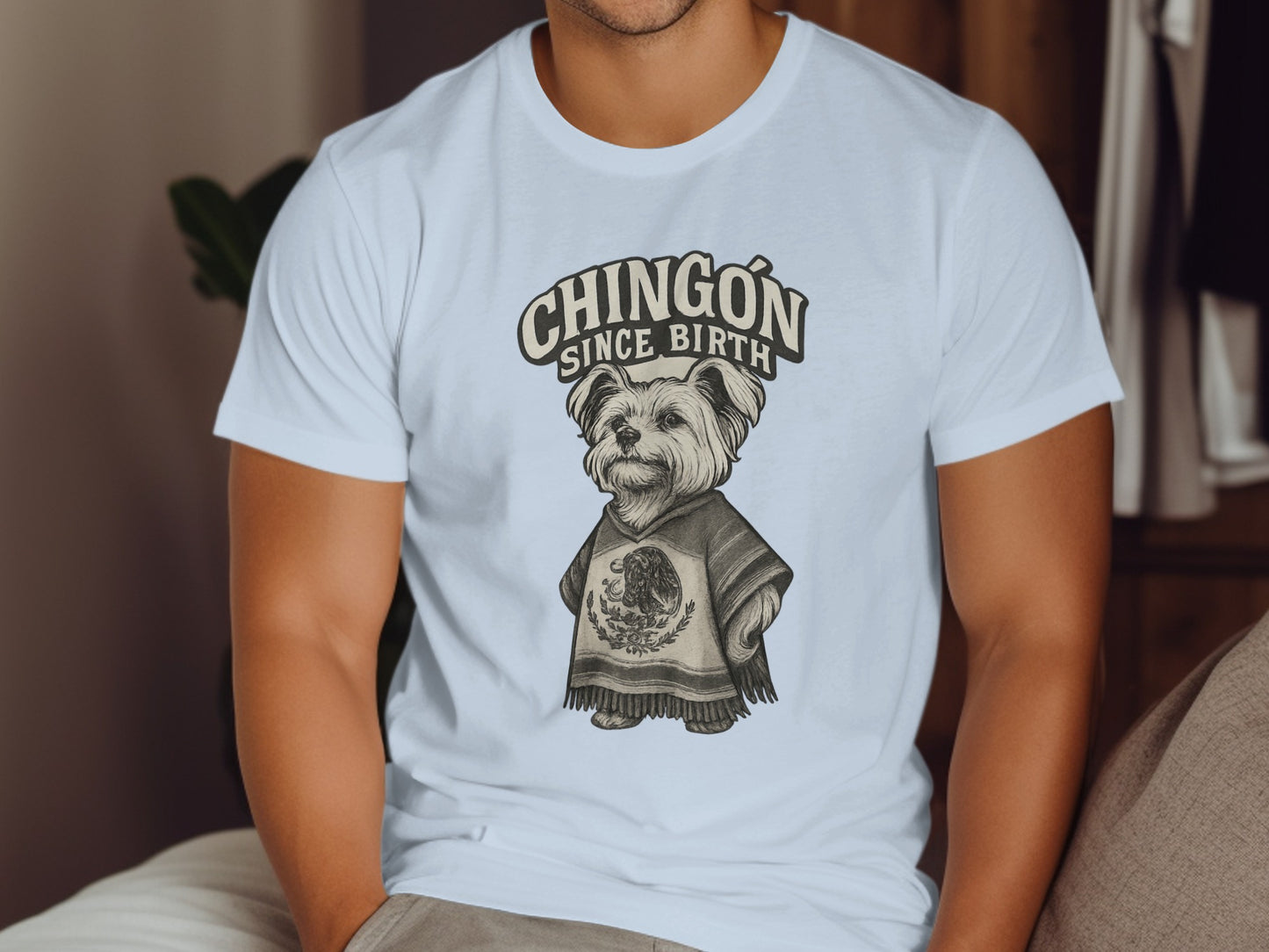 Chingon Since Birth Dog Graphic Print T-shirt product type