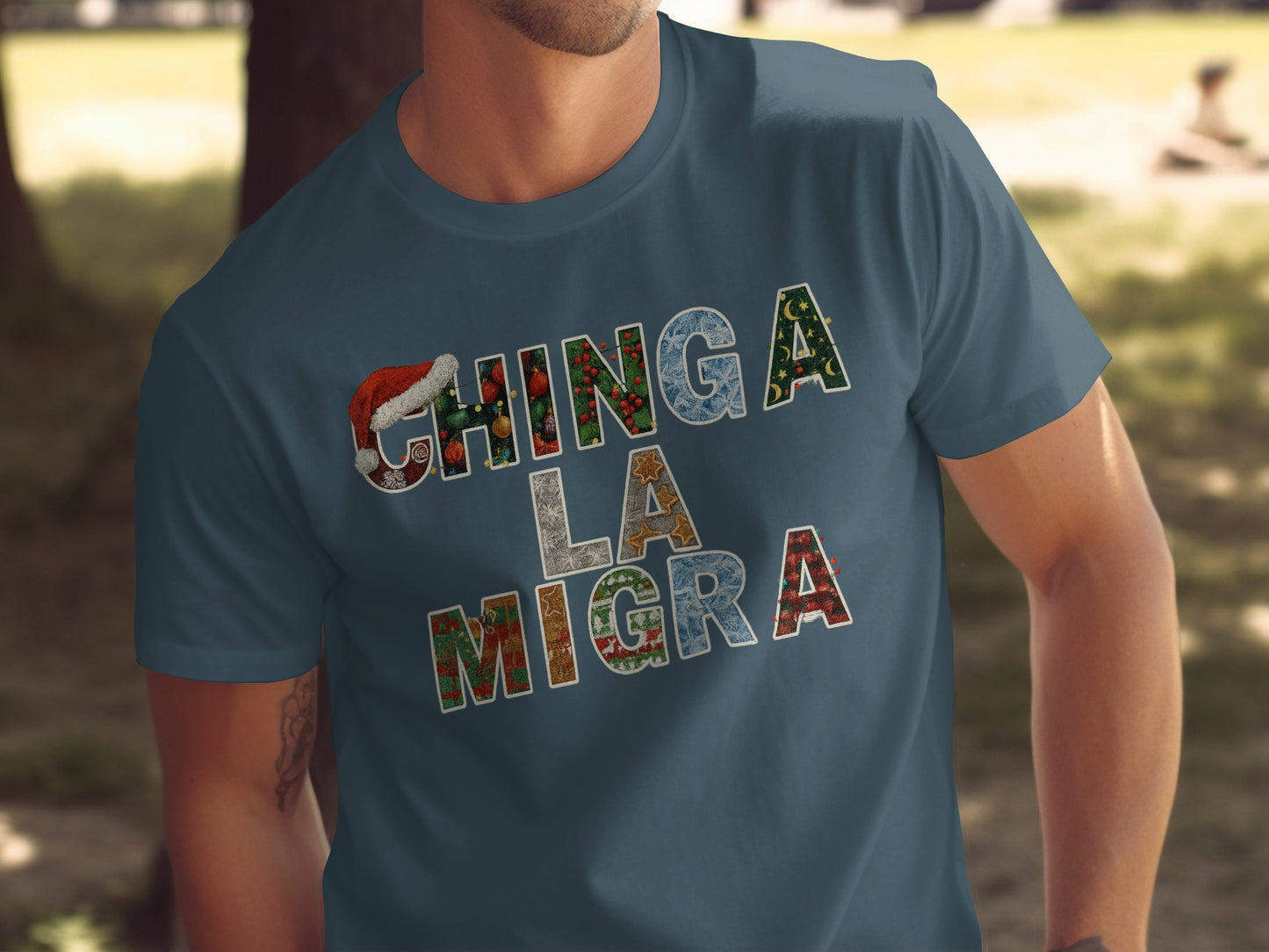 Chinga La Migra Graphic Tee Making a Bold Statement