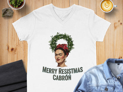 Merry Resistmas Cabrón Graphic T-shirt