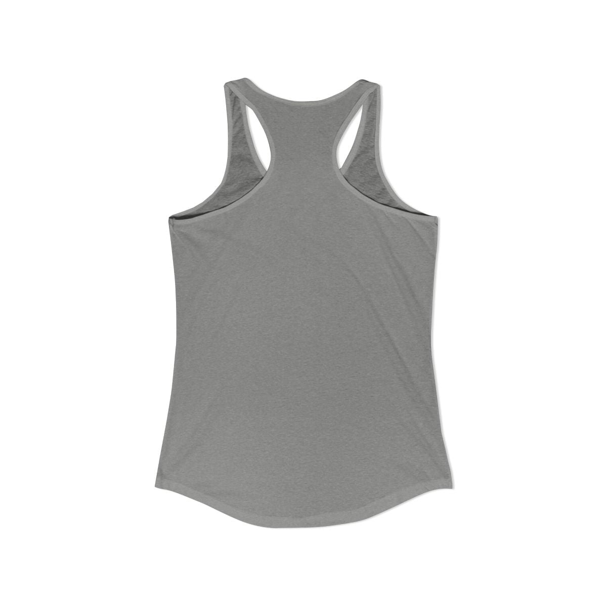 Fashionable Lightweight Grey Racerback Tank Top