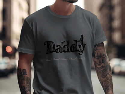 Daddy Themed Graphic Print Casual Men's T-Shirt product type