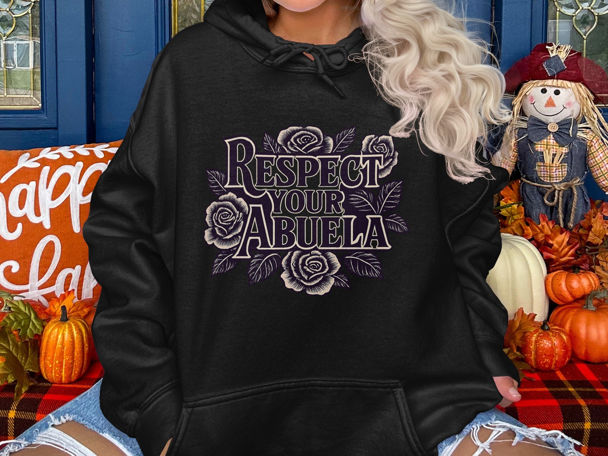 Respect Your Abuela Graphic Hoodie Product