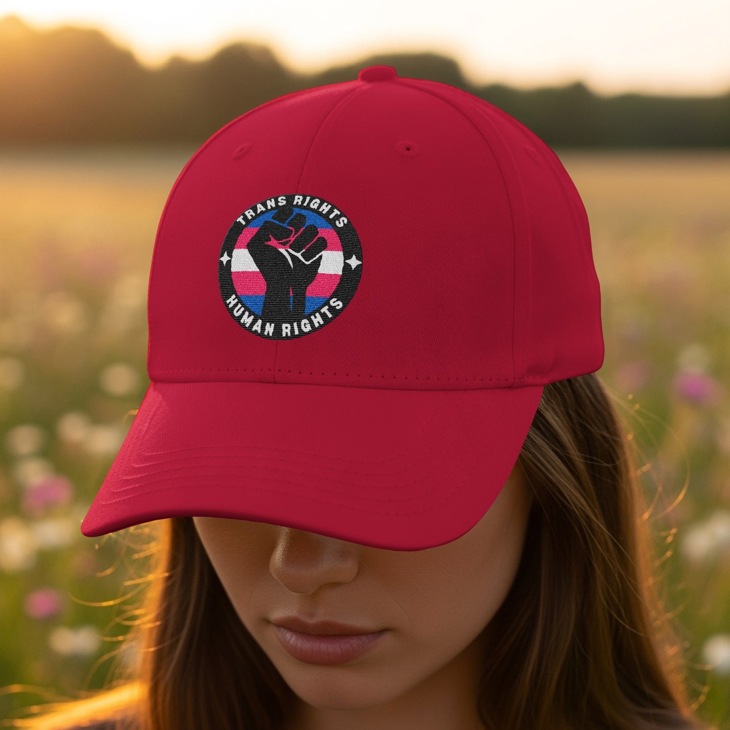 Trans Rights Human Rights Red Cap product