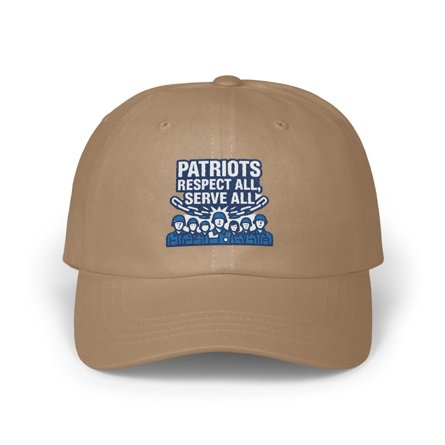 Patriots Respect All Serve All Embroidered Hat product