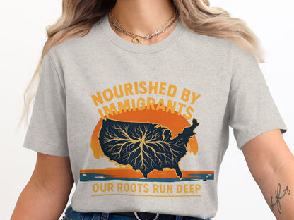Nourished By Immigrants Graphic Tee Product