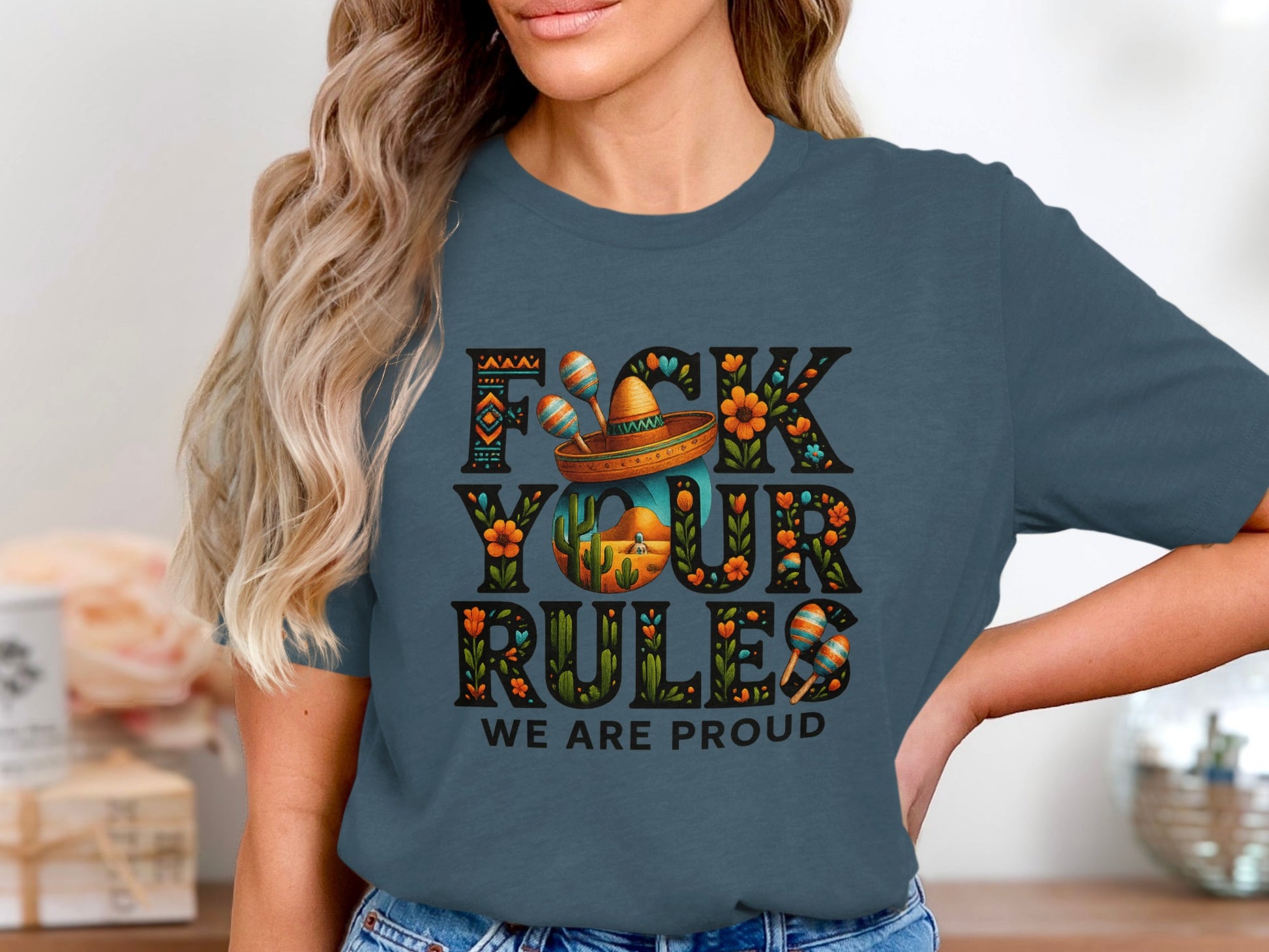 Bold Statement Graphic Tees Fashion Wear Product