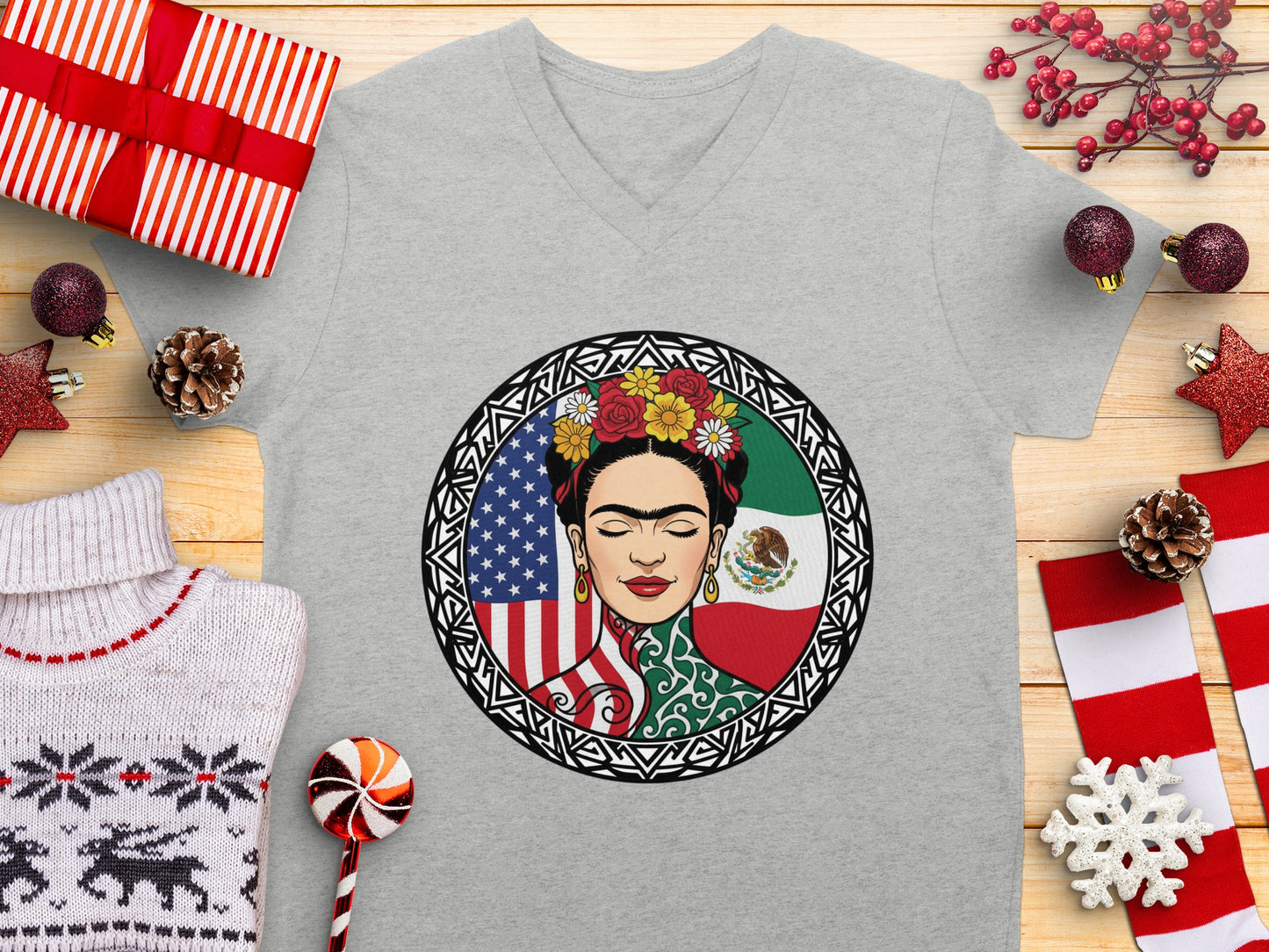Frida Kahlo Themed Graphic Tee Shirt Fashion Apparel