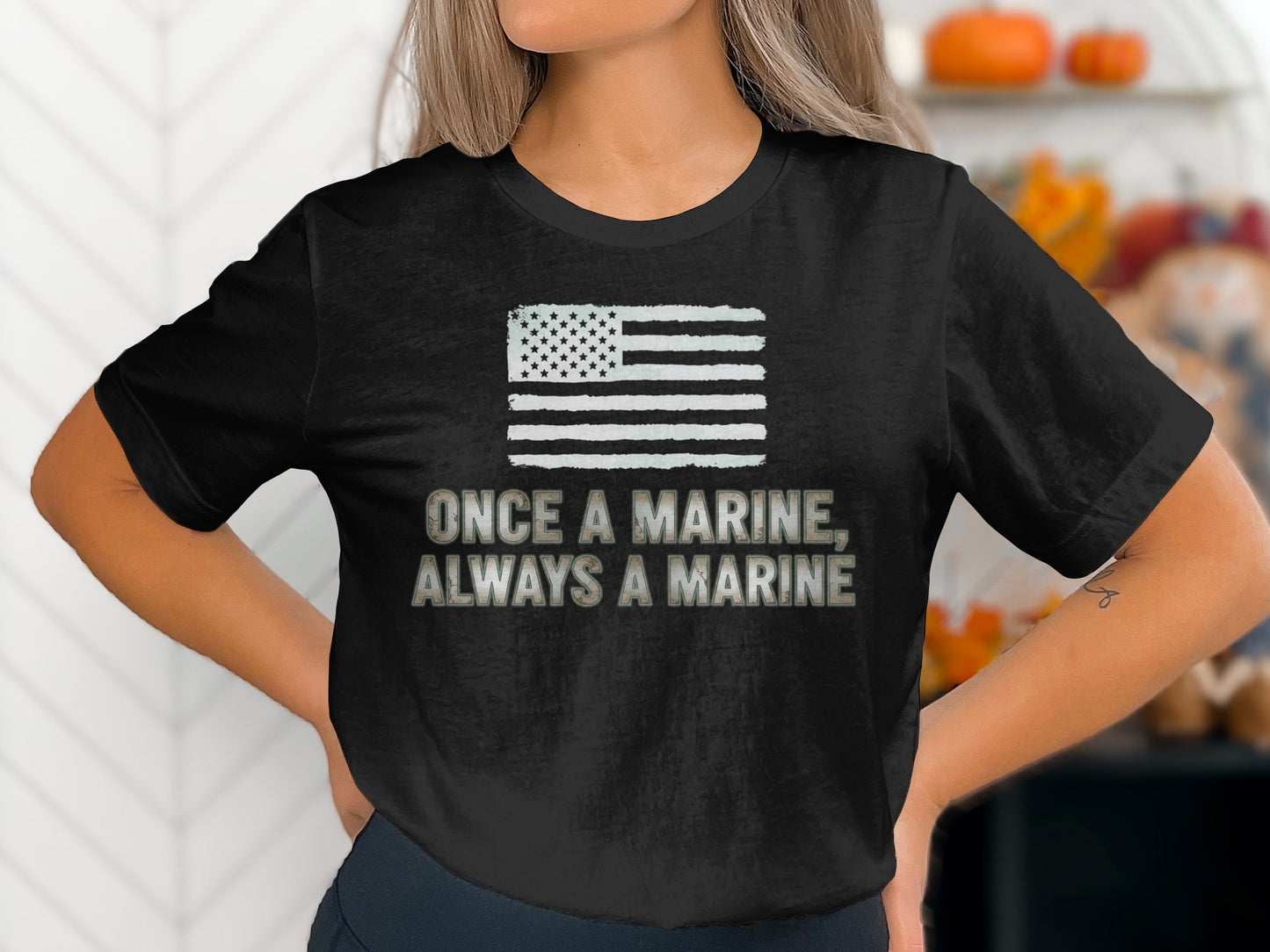 Once a Marine Always a Marine T-Shirt