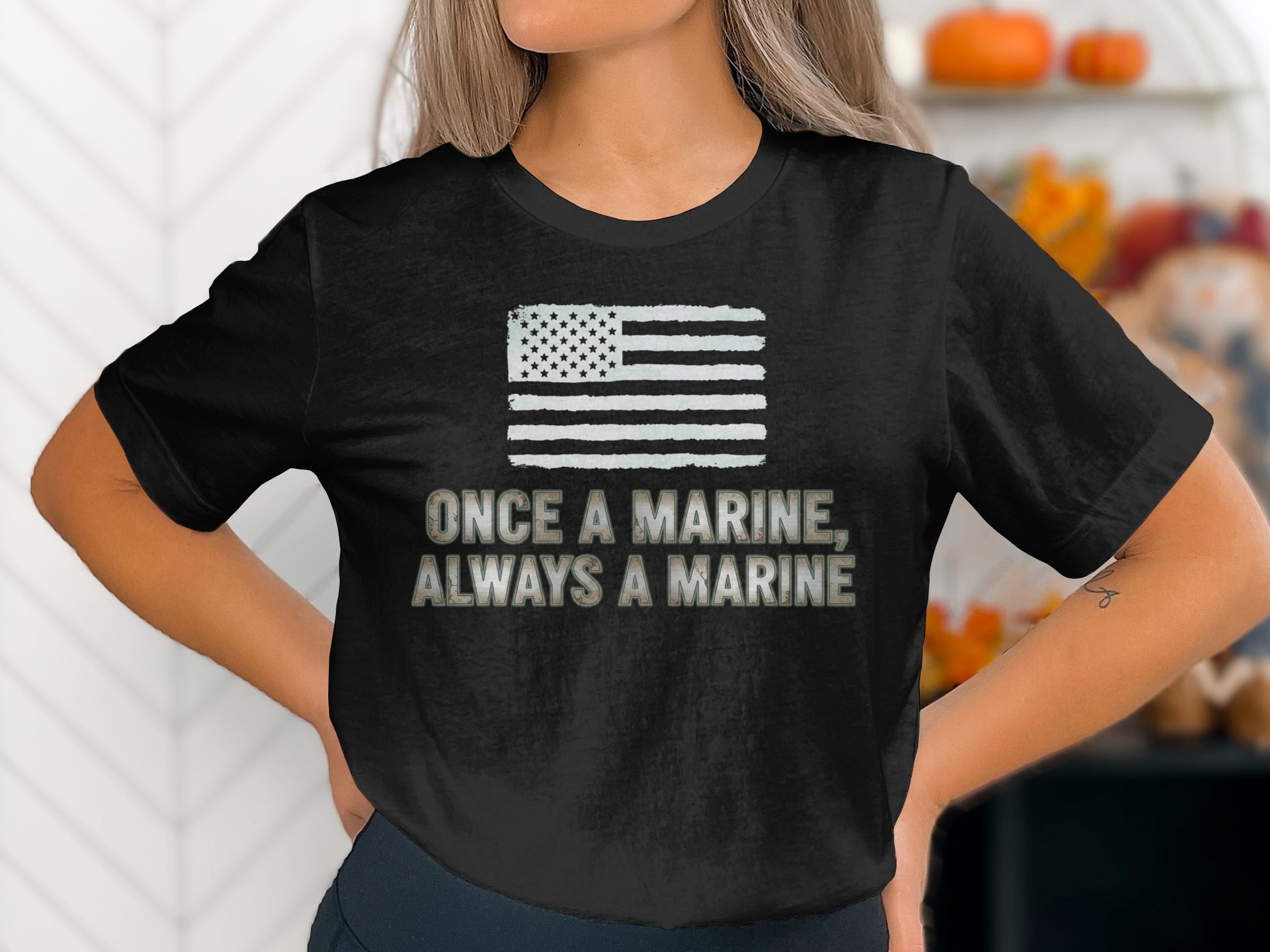 Once a Marine Always a Marine T-Shirt