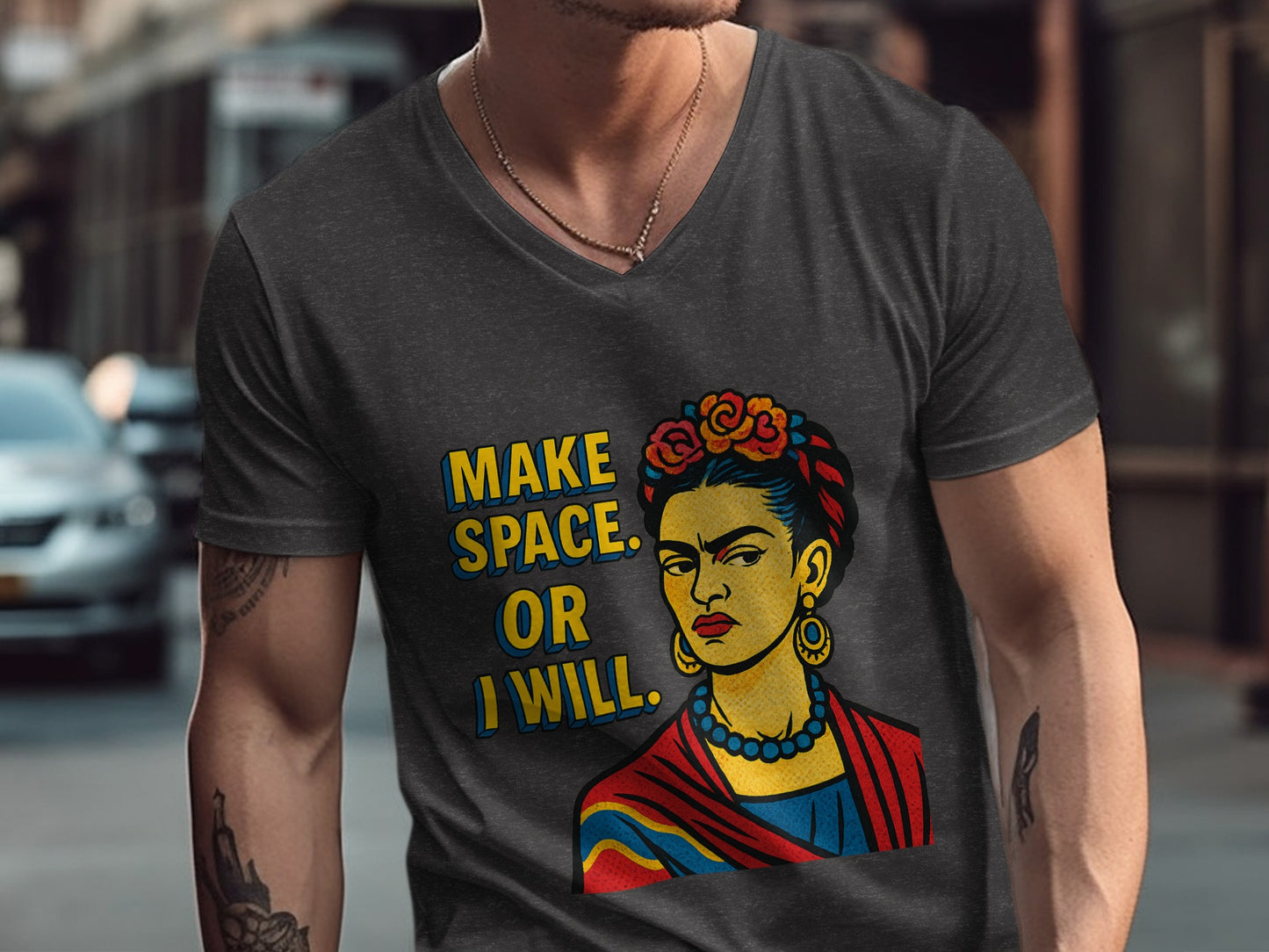 Make Space Or I Will Graphic T-shirt product type