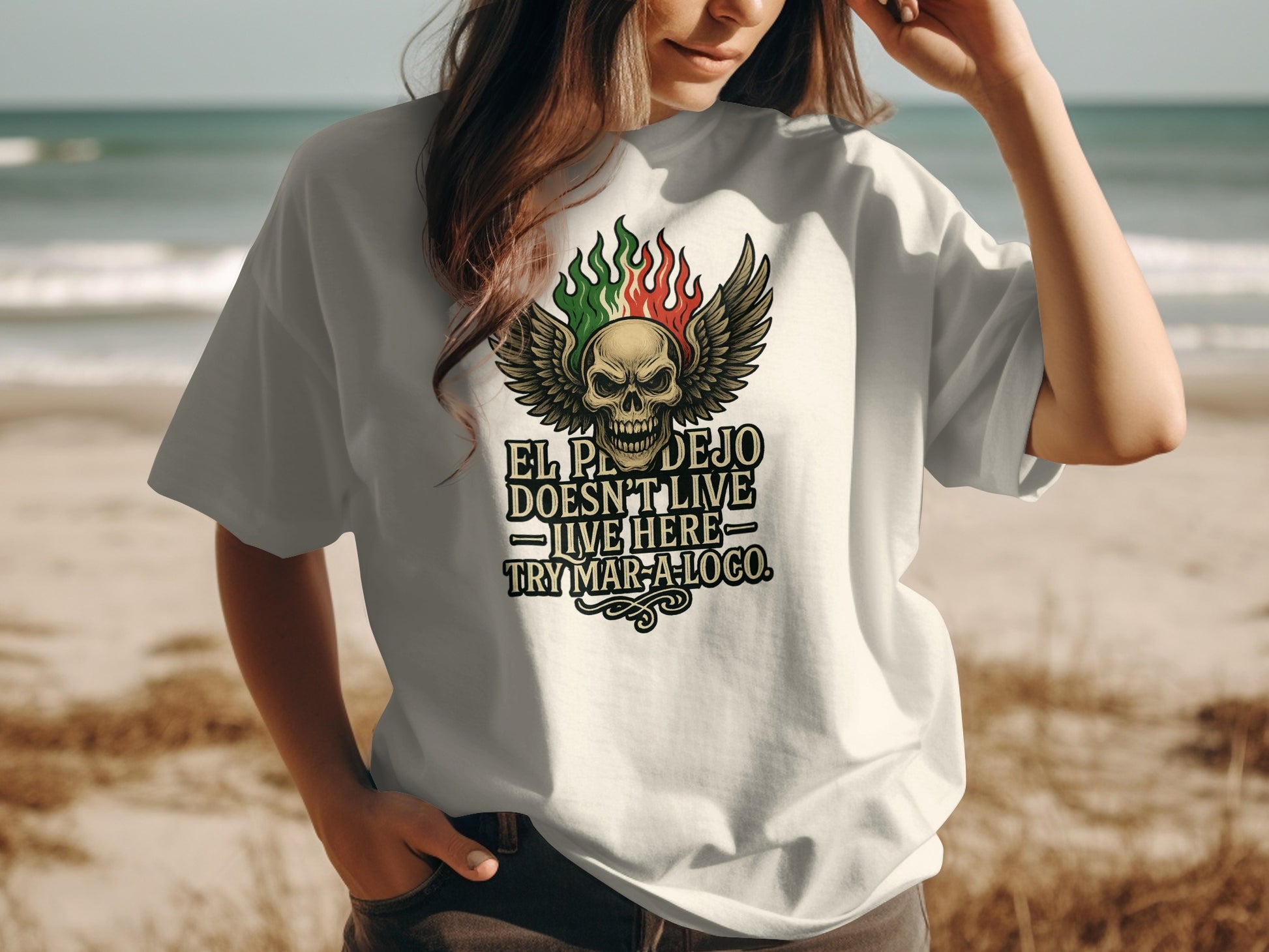 El Retejo Live Here Try Maraloco T-shirt product