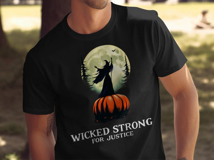 Wicked Strong for Justice Halloween T-Shirt product type