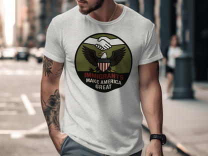 Immigrants Make America Great Graphic Tee product