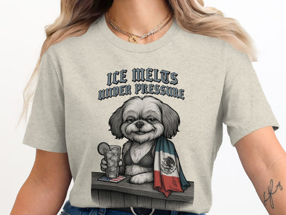 Ice Melts Under Pressure Dog Printed Shirt product type