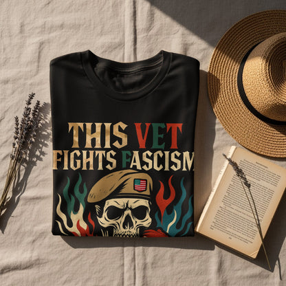 Patriotic Design This Vet Fights Fascism T-shirt product type