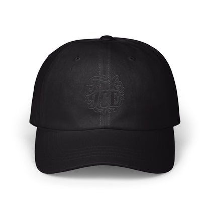 Black Baseball Cap with Embroidered Logo product type