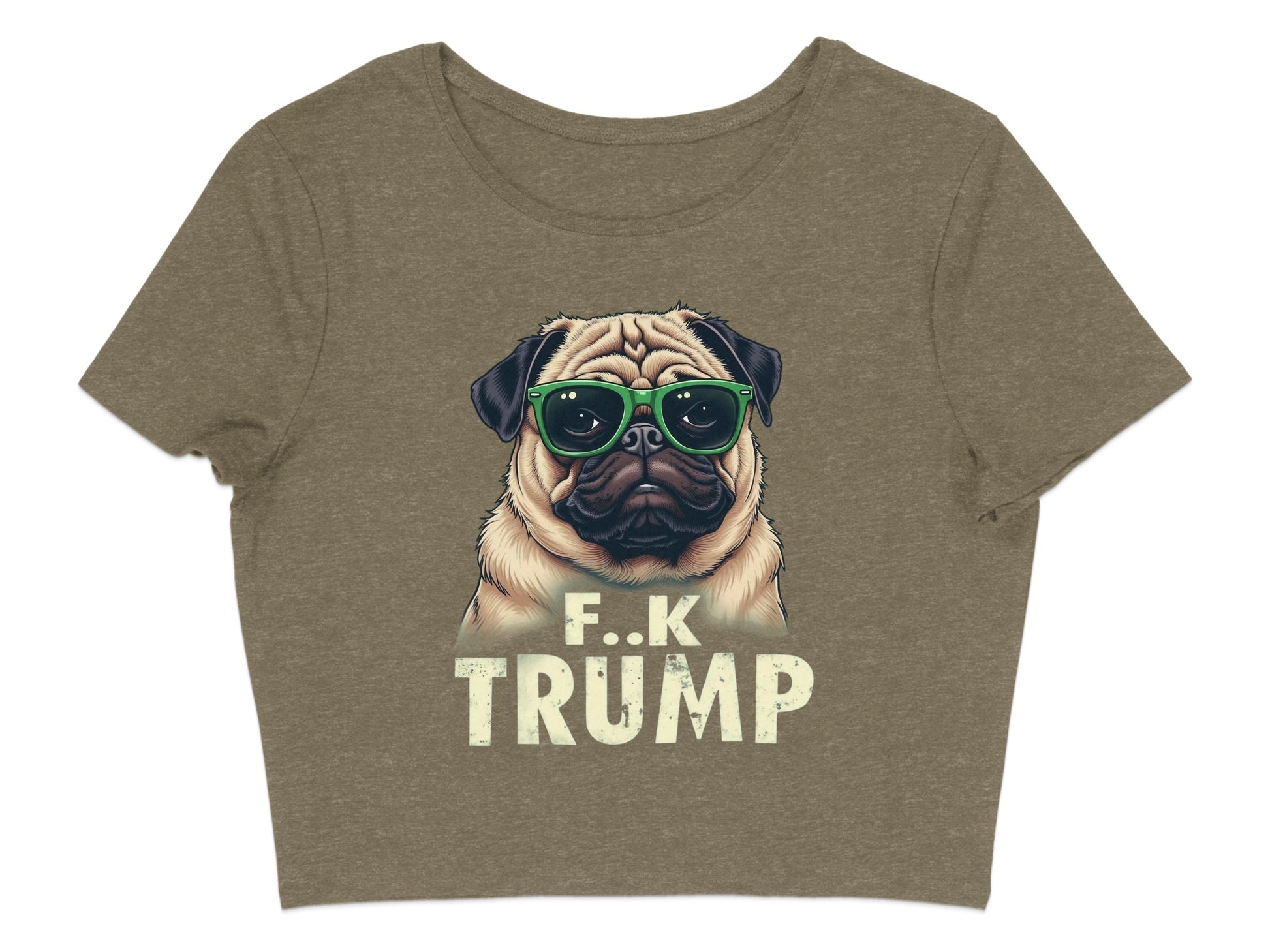 F.K Trump Pug Graphic Tee Shirt Apparel product type