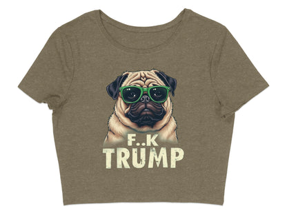 F.K Trump Pug Graphic Tee Shirt Apparel product type