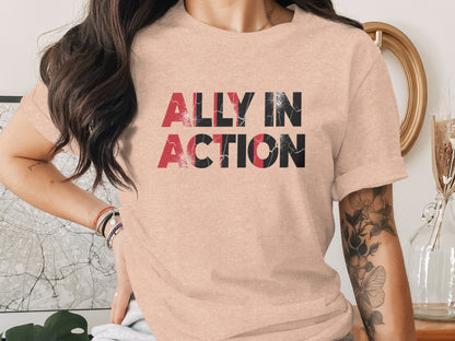 Ally In Action Graphic T-shirt