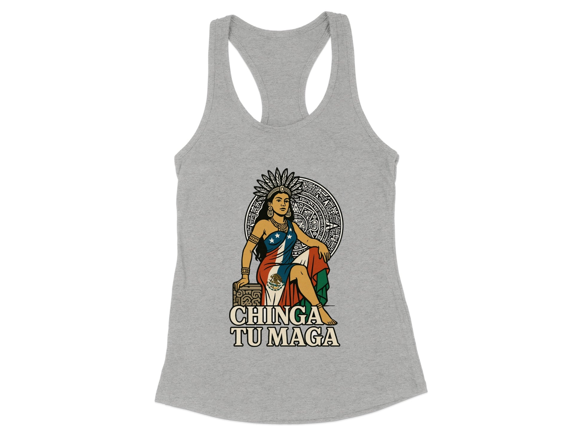 Chinga Tu Maga Graphic Women's Tank Top