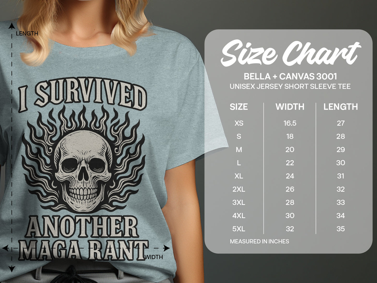 I Survived Another Maga Rant Unisex T-shirt
