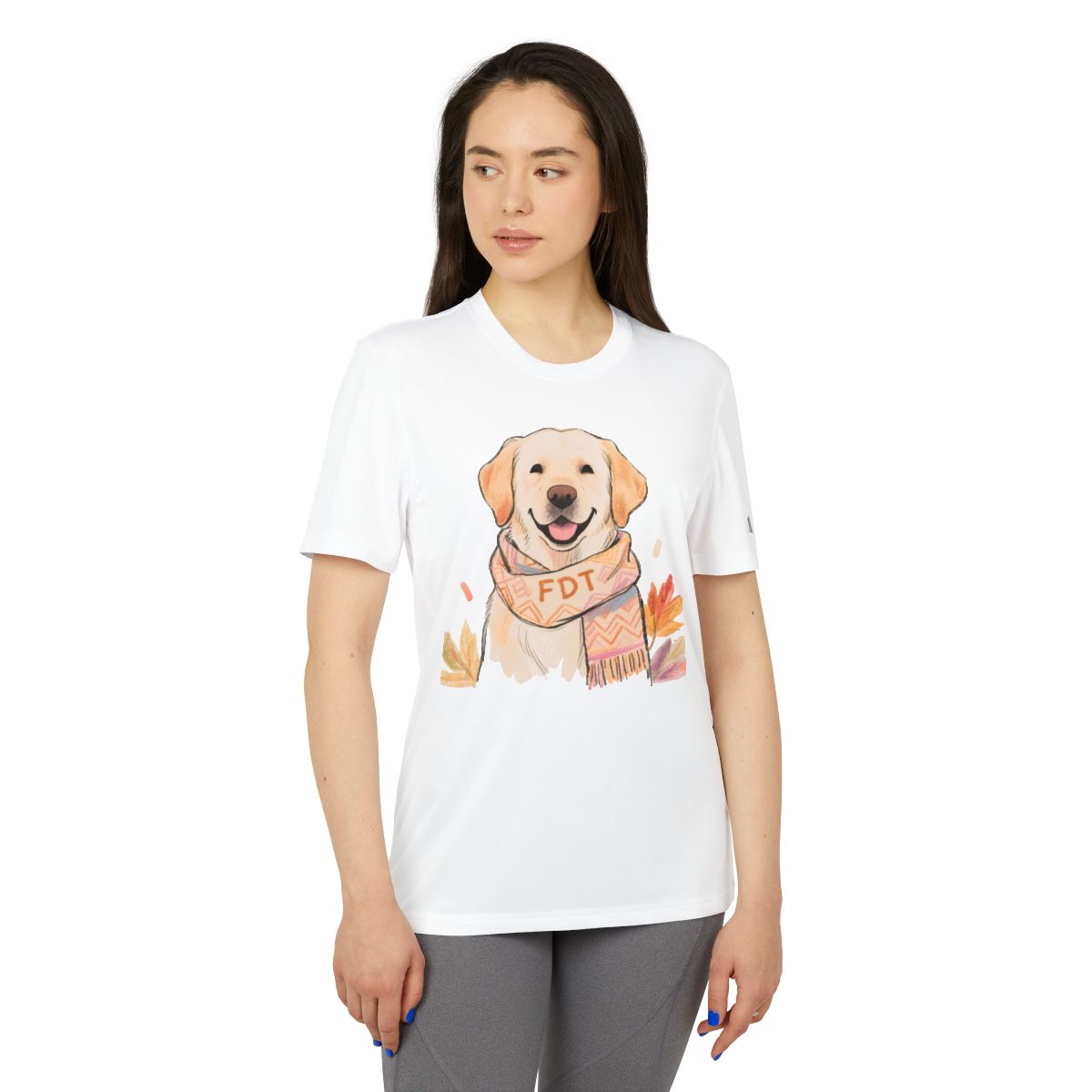 Adorable Golden Retriever Graphic Tee