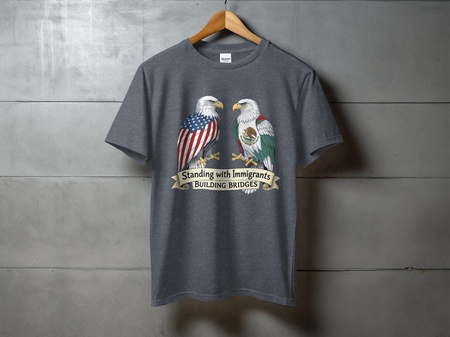 Standing with Immigrants Building Bridges product type