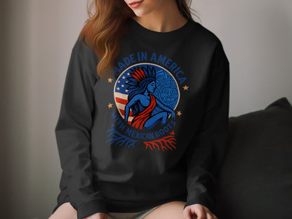 Made in America with Mexican Roots Design Shirt