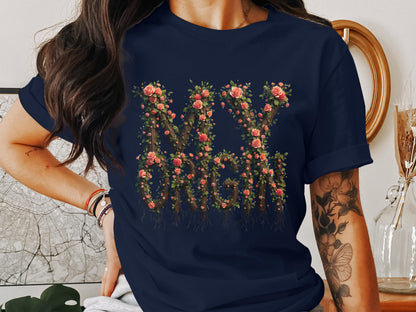 My Origin Text with Floral Design Top product type