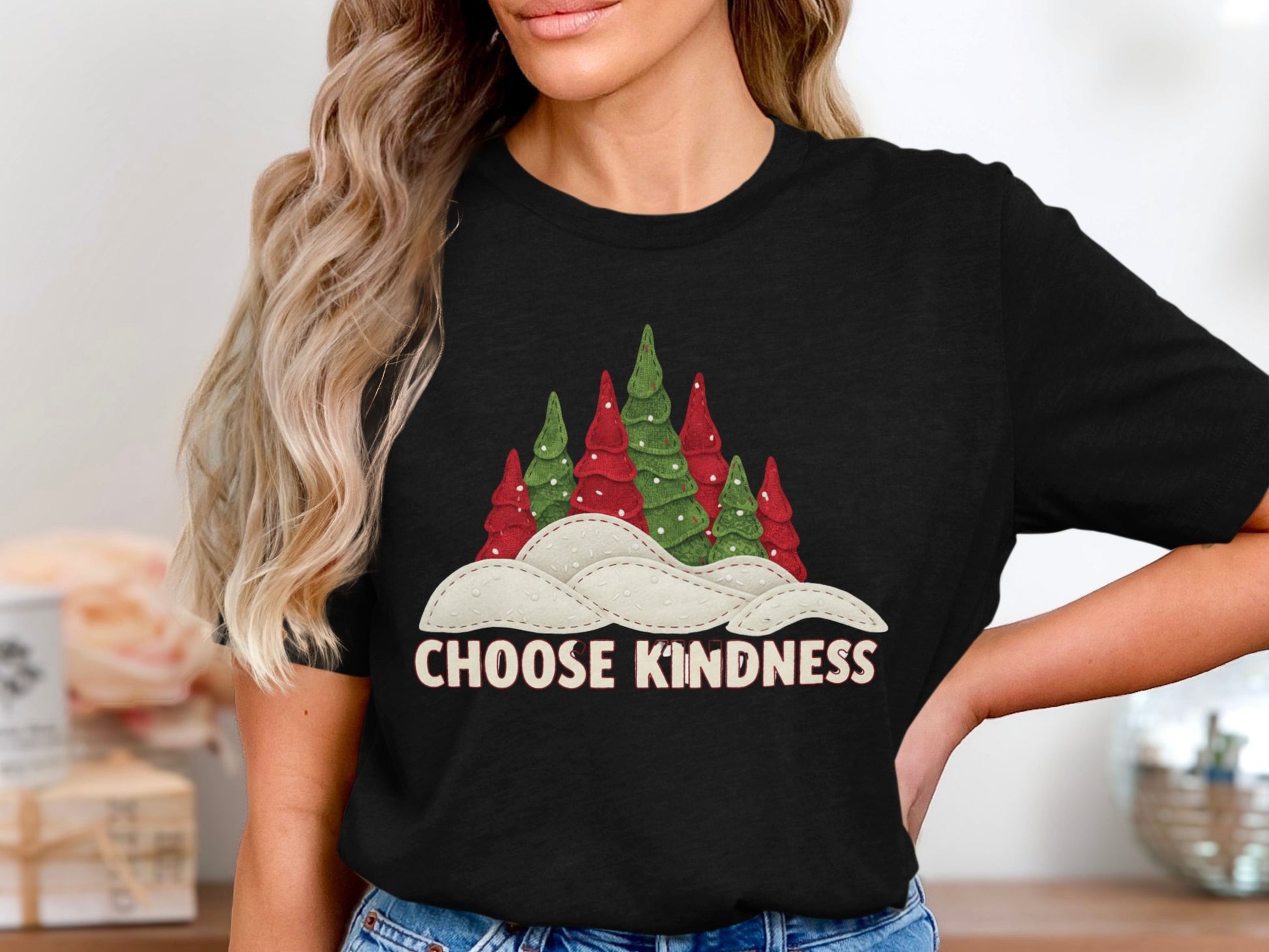 Choose Kindness Holiday Graphic Shirt
