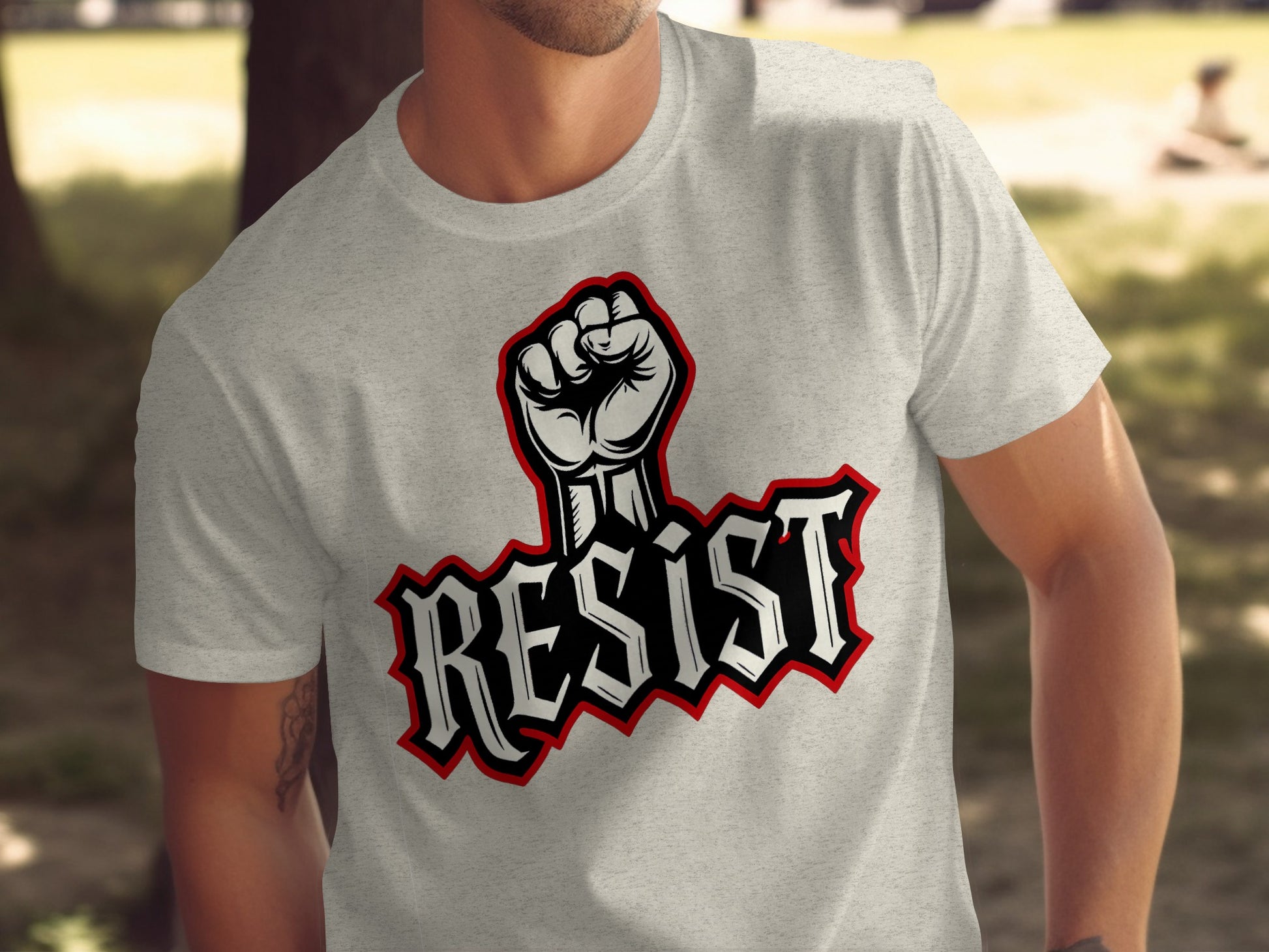Stylish Resist Graphic Tee for Activists T-shirt product
