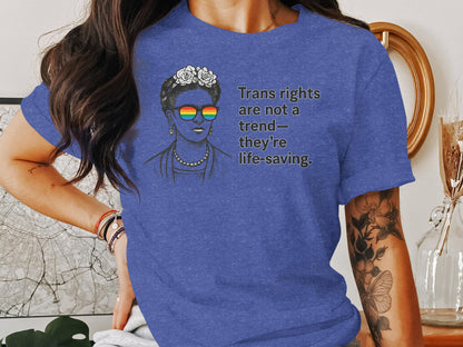 Trans Rights Are Not A Trend They're Life-Saving product type