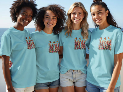 100 Smiles Butterfly Design Pastel Blue T-shirt product