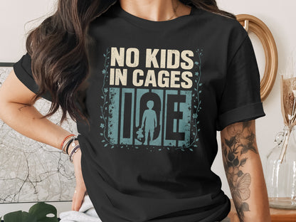 No Kids In Cages Unique Statement T-Shirt product