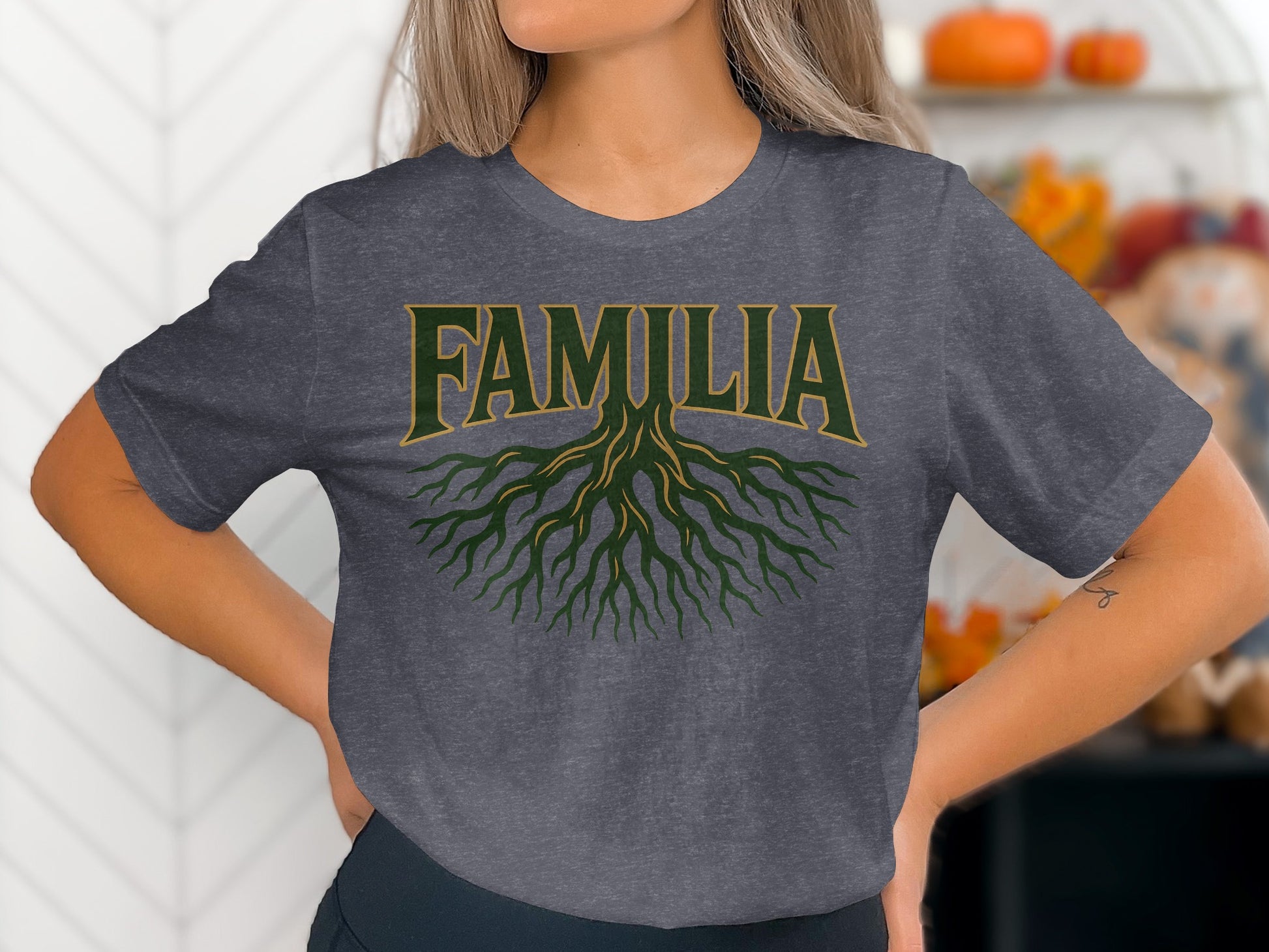 Familia Root Tree Graphic T-Shirt Casual Wear product type