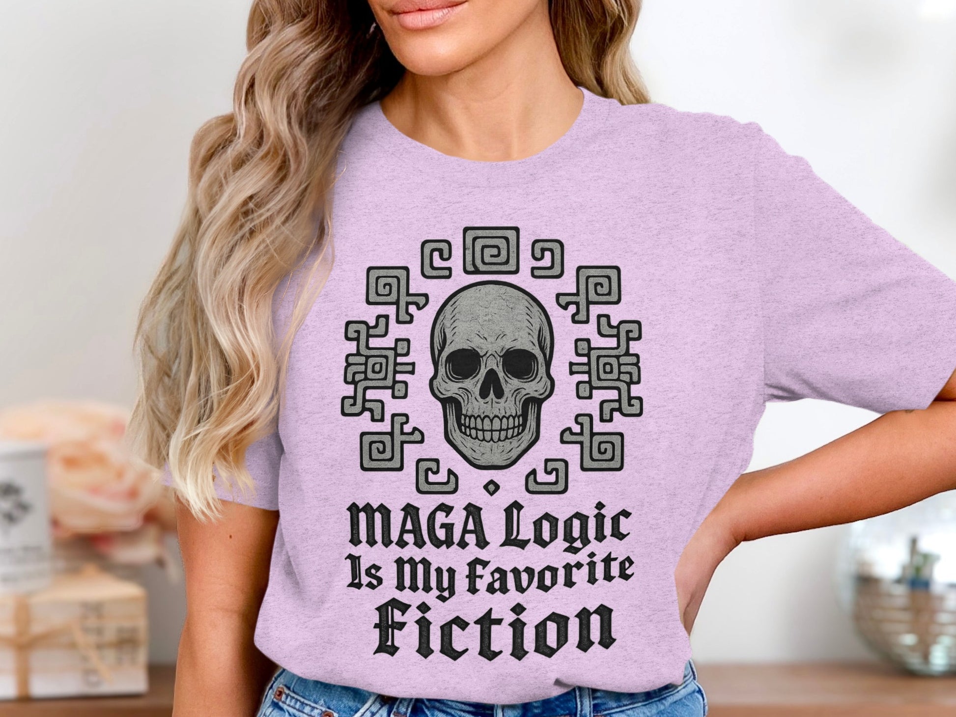 MAGA Logic Is My Favorite Fiction Graphic Tee