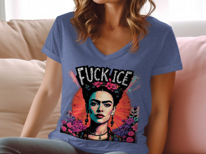 Fuck ICE Graphic Tee Shirt with Unique Design